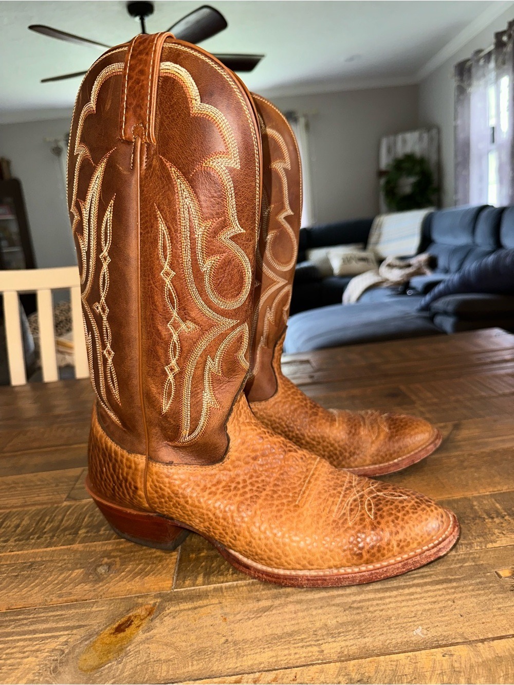 Nocona Bullhide Western  cowboy Boots Size 9.5